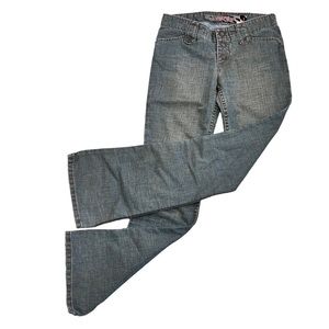 Vintage Volcom Norma Jean with a Blue-Brown Wash